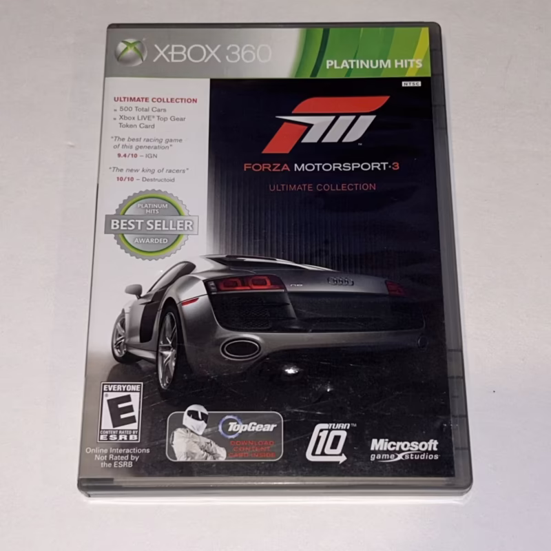 What are the different versions of Forza Motorsport 3?