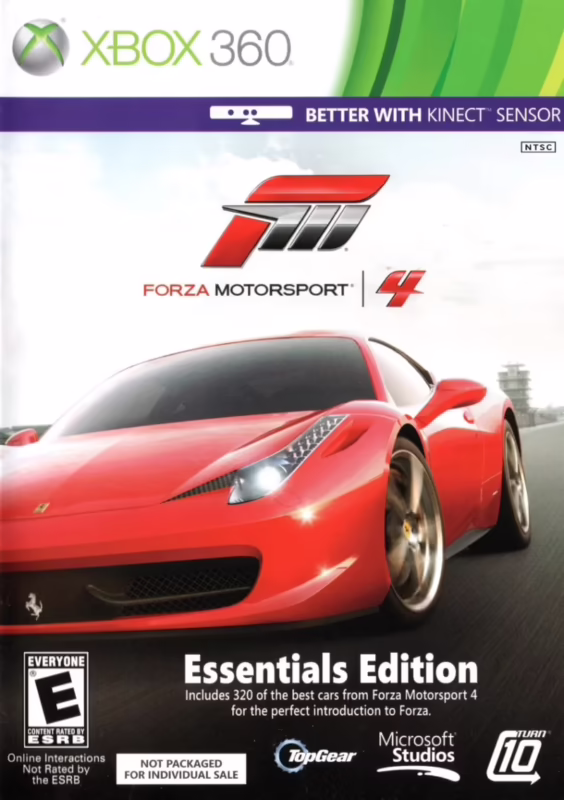 ¿Cuál es la diferencia entre Forza Motorsport 4 y la Essentials Edition?