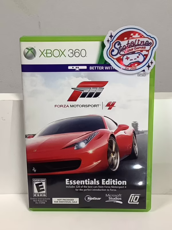 Does Forza Motorsport 4 have two discs?