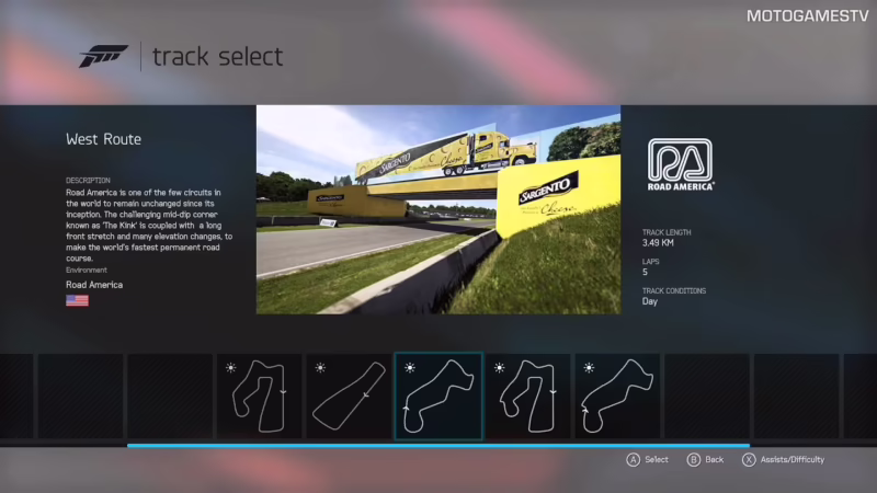 What tracks are in Forza Motorsport 6?