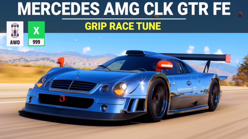 How to get the Mercedes CLK GTR in Forza Motorsport?