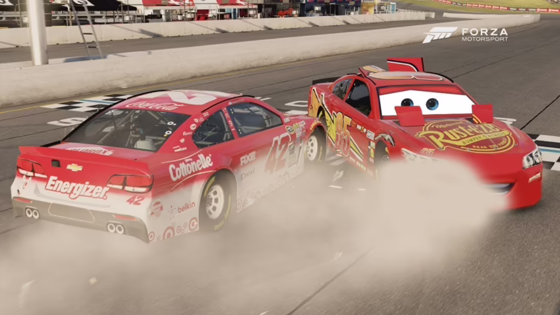 What car is Lightning McQueen in Forza?