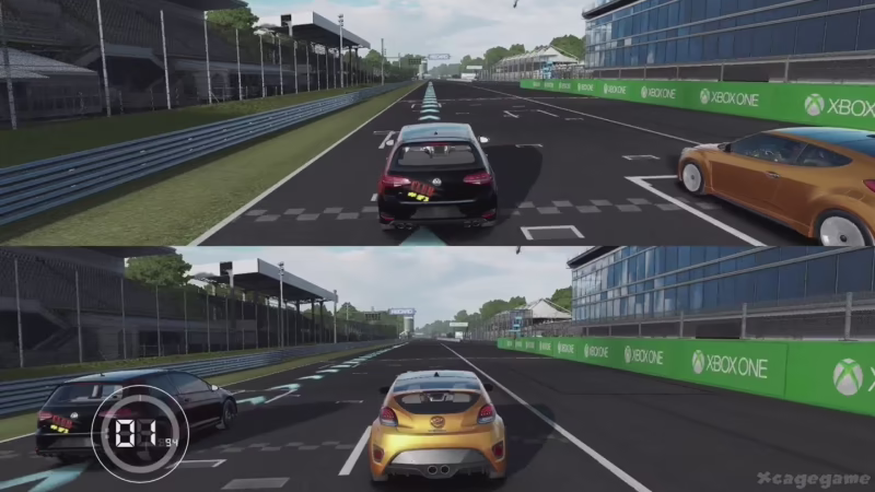 ¿Qué Forza se puede jugar en pantalla dividida?