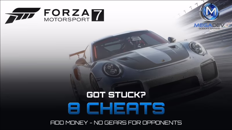 What is the cheat for Forza Motorsport?