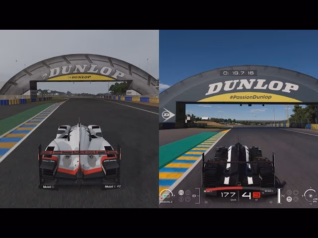 Which racing game has Le Mans?
