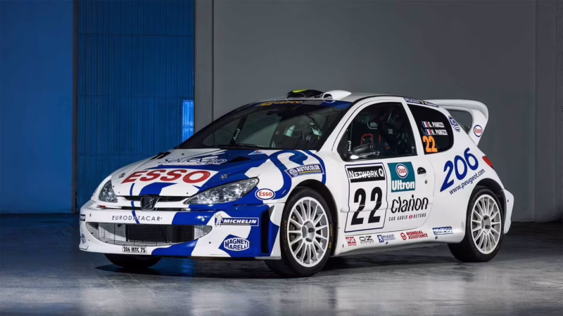 Is the Peugeot 206 a good rally car?