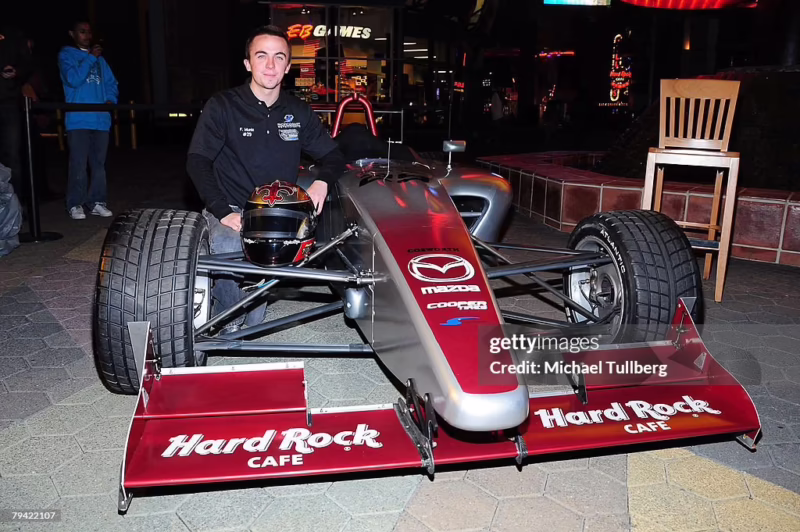 What racing does Frankie Muniz do?