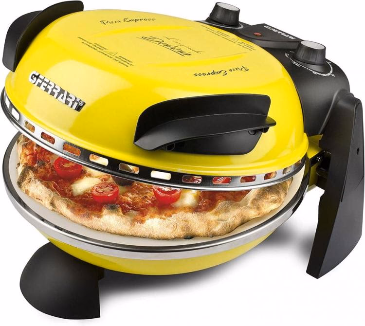 What temperature is the pizza oven on G3 Ferrari?