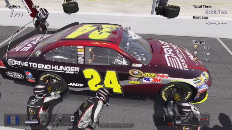 Does Gran Turismo 6 have NASCAR?