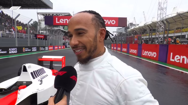 ¿Se encontró Lewis Hamilton con Ayrton Senna?