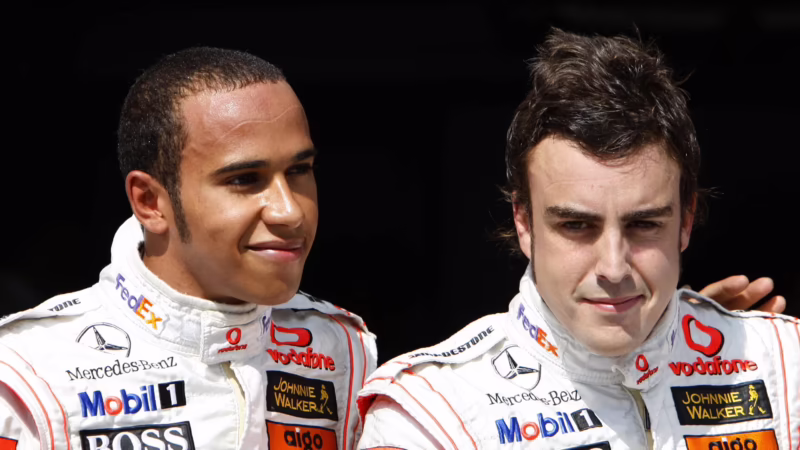 What car did Lewis Hamilton drive in 2007?