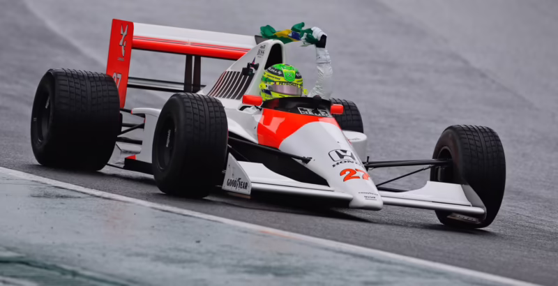 Did Hamilton ever meet Senna?