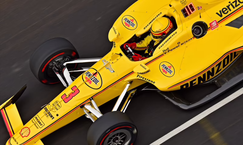 Why does Helio Castroneves get a provisional?