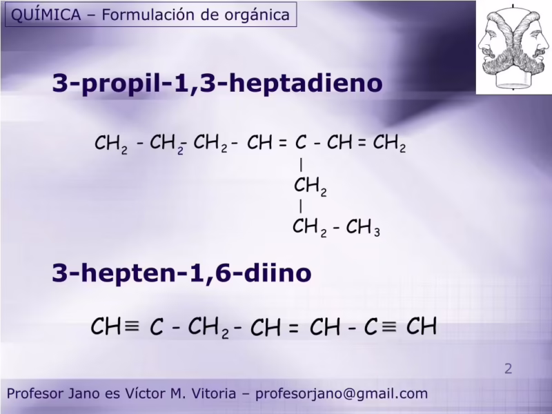 ¿Qué es el heptadieno?