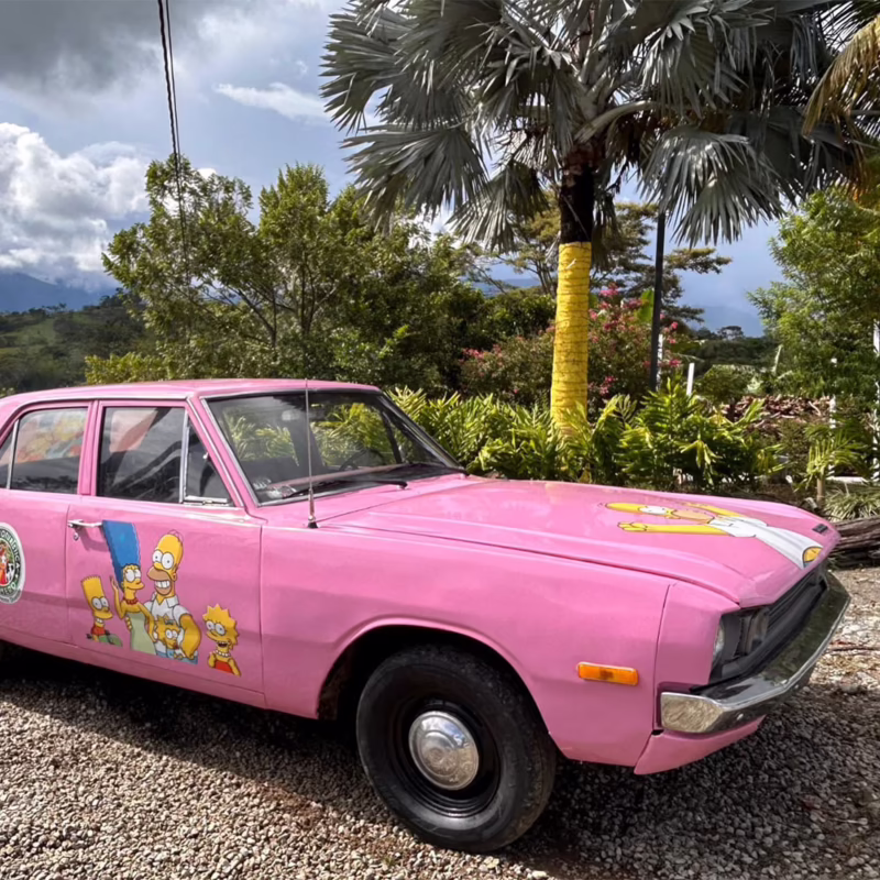 ¿Cómo se llama el auto que diseño Homero?