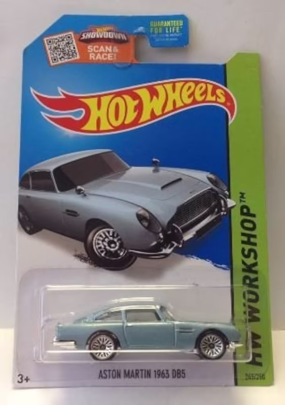 How many different Aston Martin Hot Wheels are there?