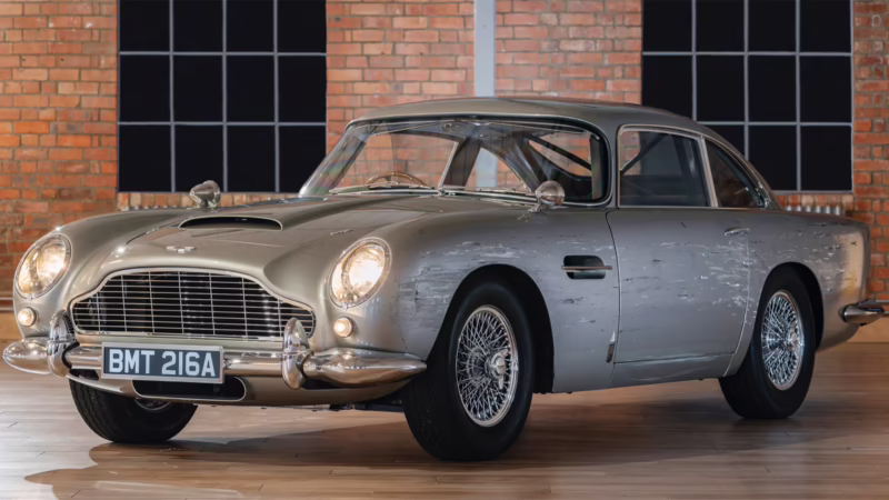 How much is the Aston Martin DB5 worth?