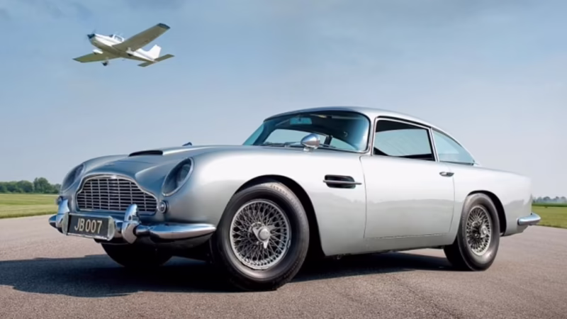 Did they destroy a real DB5 in Skyfall?