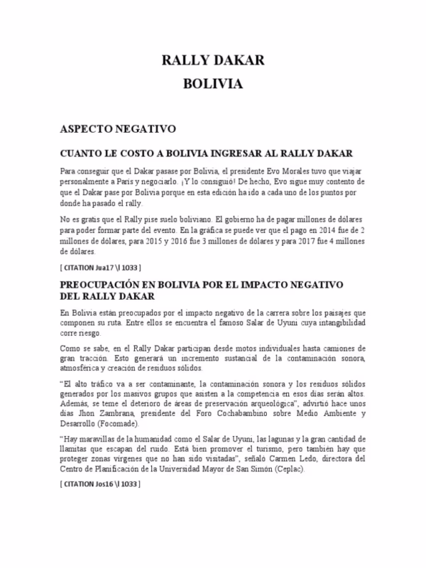 ¿Qué tiene de especial el Dakar?