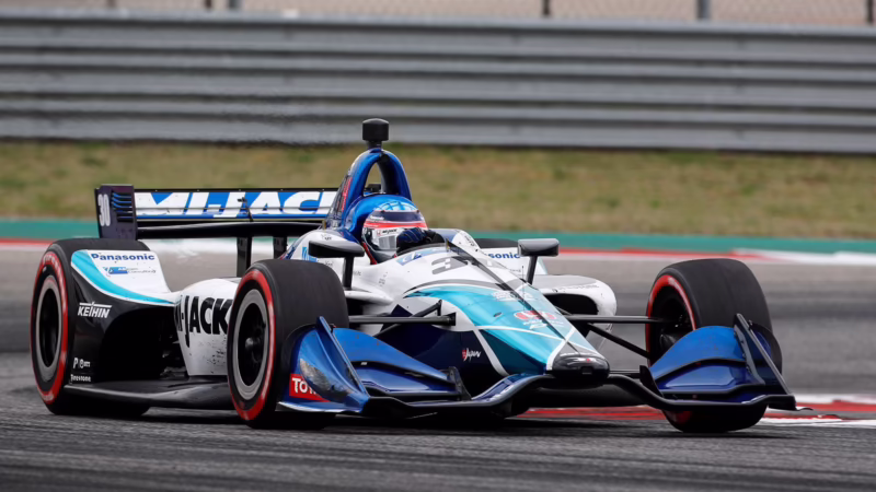 What happened to Sato at Indy 500?