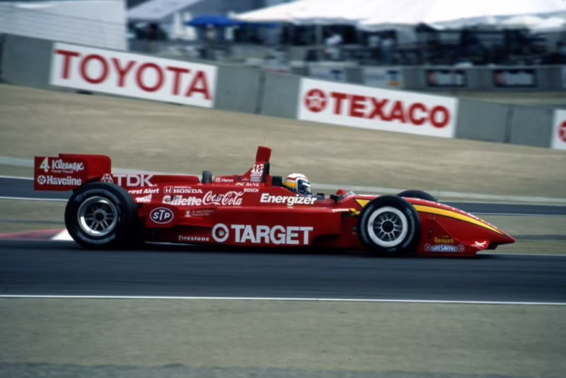 Who was the IndyCar driver killed at Laguna Seca?