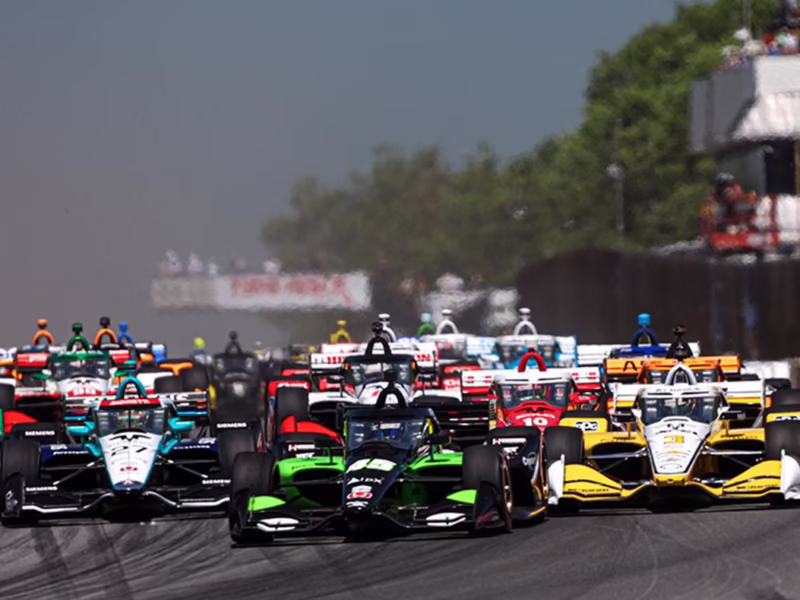 What channel is the Indy race on DirecTV?