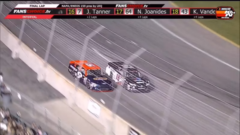 ¿Se corrió una carrera NASCAR en Irwindale Speedway?