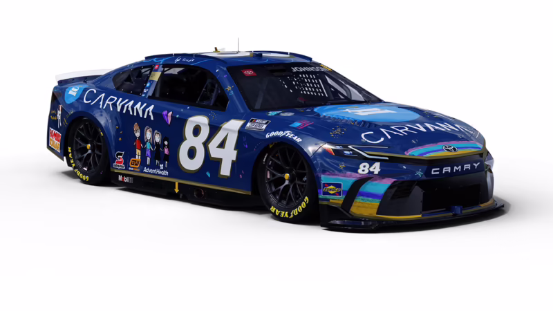 Who owns Jimmy Johnson's car?