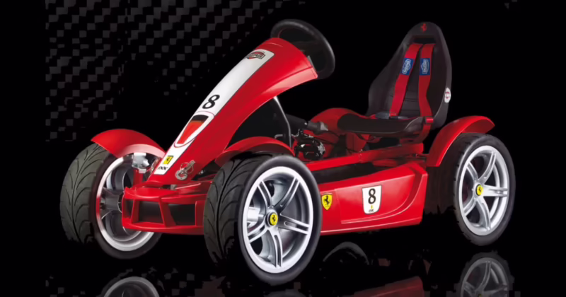 How fast can a pedal go kart go?