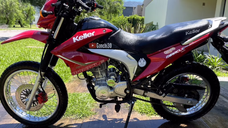 ¿Cuál es la velocidad máxima de la Keller Miracle 200cc?