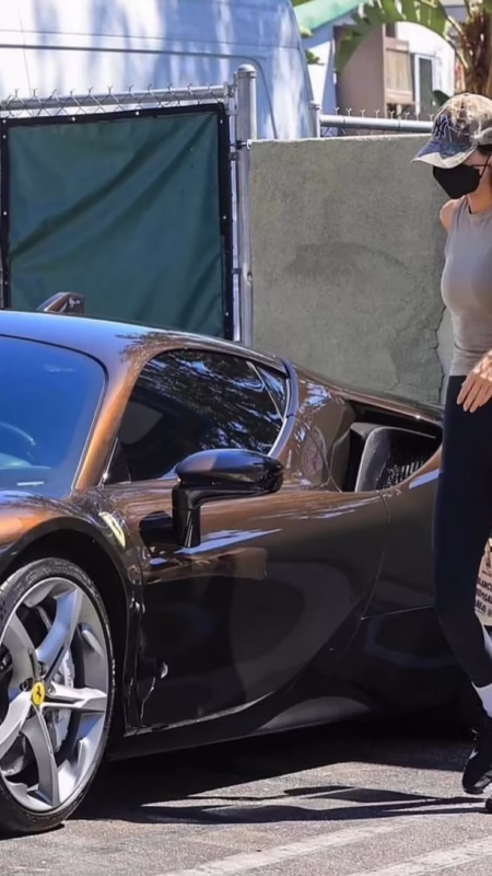 Which Ferrari does Kendall Jenner own?