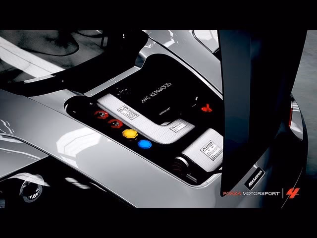 What audio system does McLaren use?