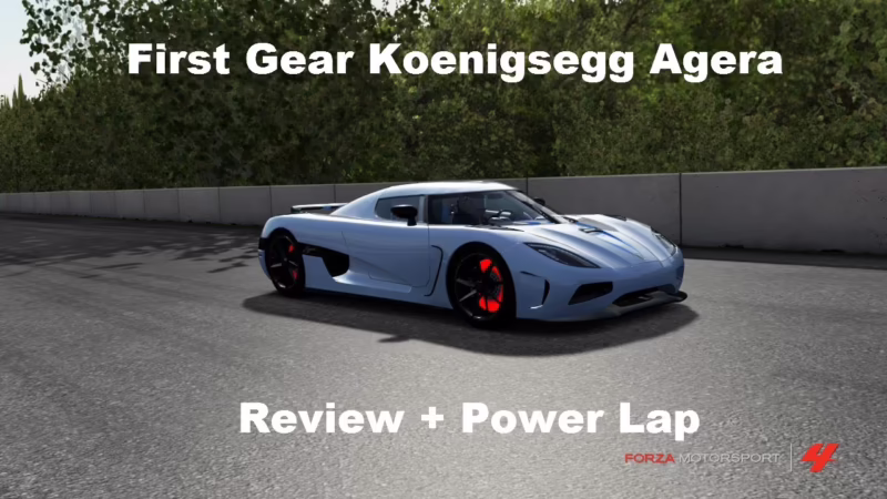 Is the Koenigsegg Agera R in Forza Horizon 4?