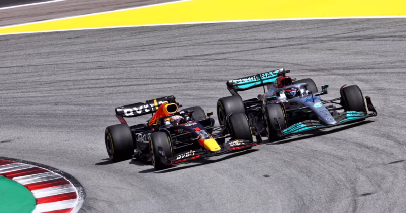 Wat is er gebeurd tussen Max Verstappen en George Russel?