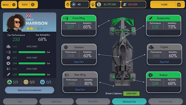 How to change language on F1 Manager 24?