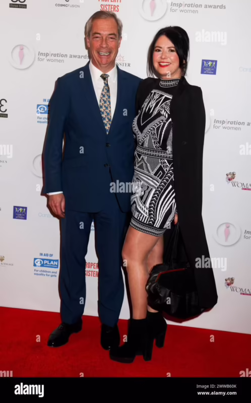 Is Nigel Farage still with Laure Ferrari?