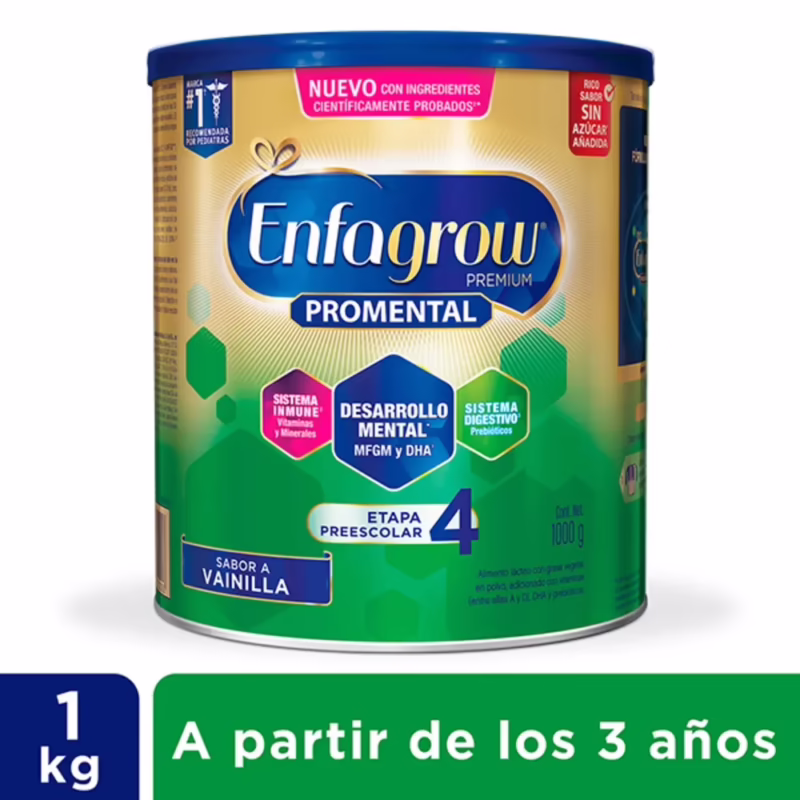 ¿Cuál es la mejor leche para un niño de 4 años?