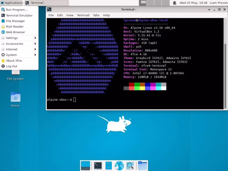 Is Alpine the same as Debian?