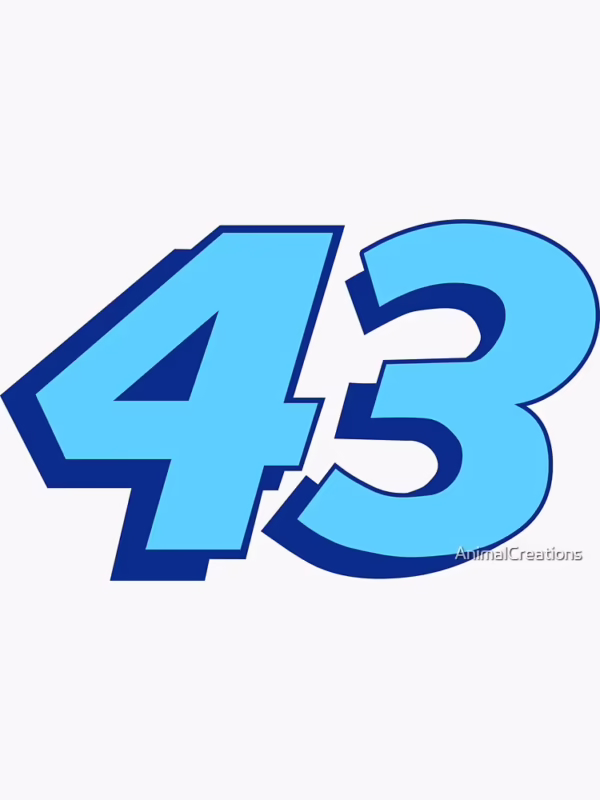 Who owns the number 43 car in NASCAR?