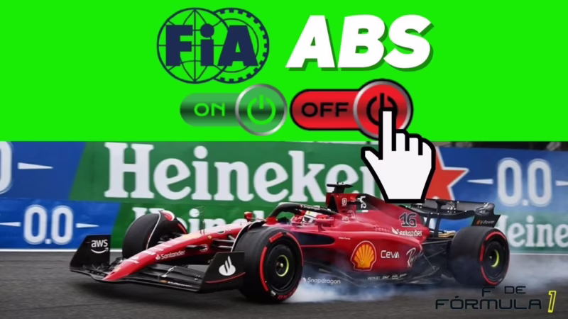 ¿El coche de Fórmula 1 tiene ABS?