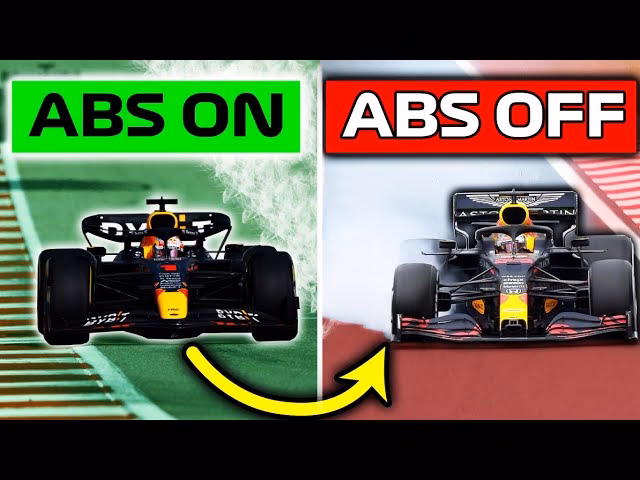 ¿Los F1 usan ABS?