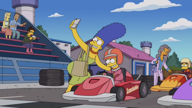 ¿Qué episodios de Los Simpsons son f1?
