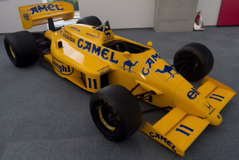 ¿Quién condujo para Lotus en 1987?