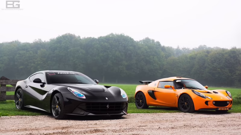 What is more expensive, Lotus or Ferrari?