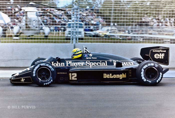 Is Senna a real F1 driver?