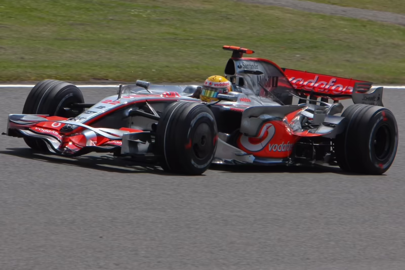 How much does a 2008 F1 car cost?