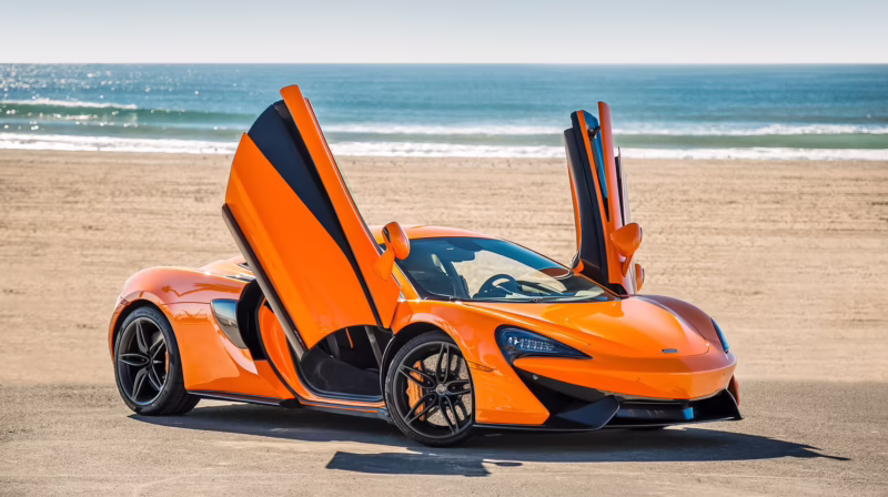 What is the 570S horsepower?
