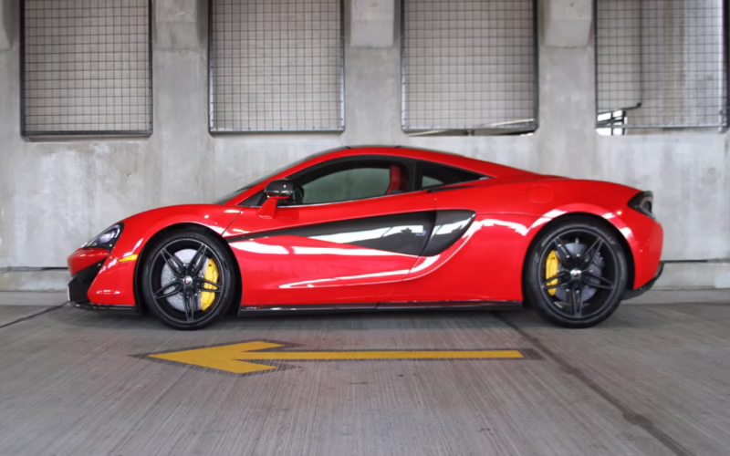 Is a McLaren 570S all wheel drive?