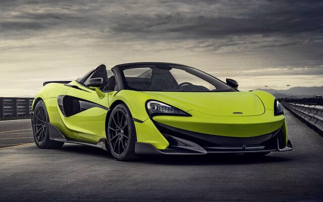 How much does a McLaren 600LT spider cost?