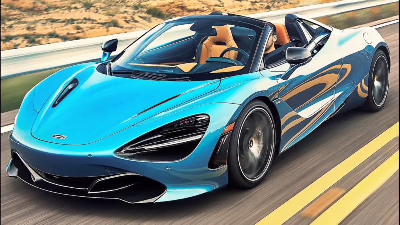 How much is the McLaren 720S blue?
